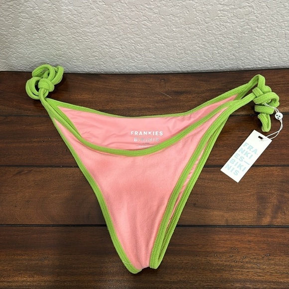 Frankies Connor Terry Summer Melon Bikini Bottom XL - Picture 3 of 5